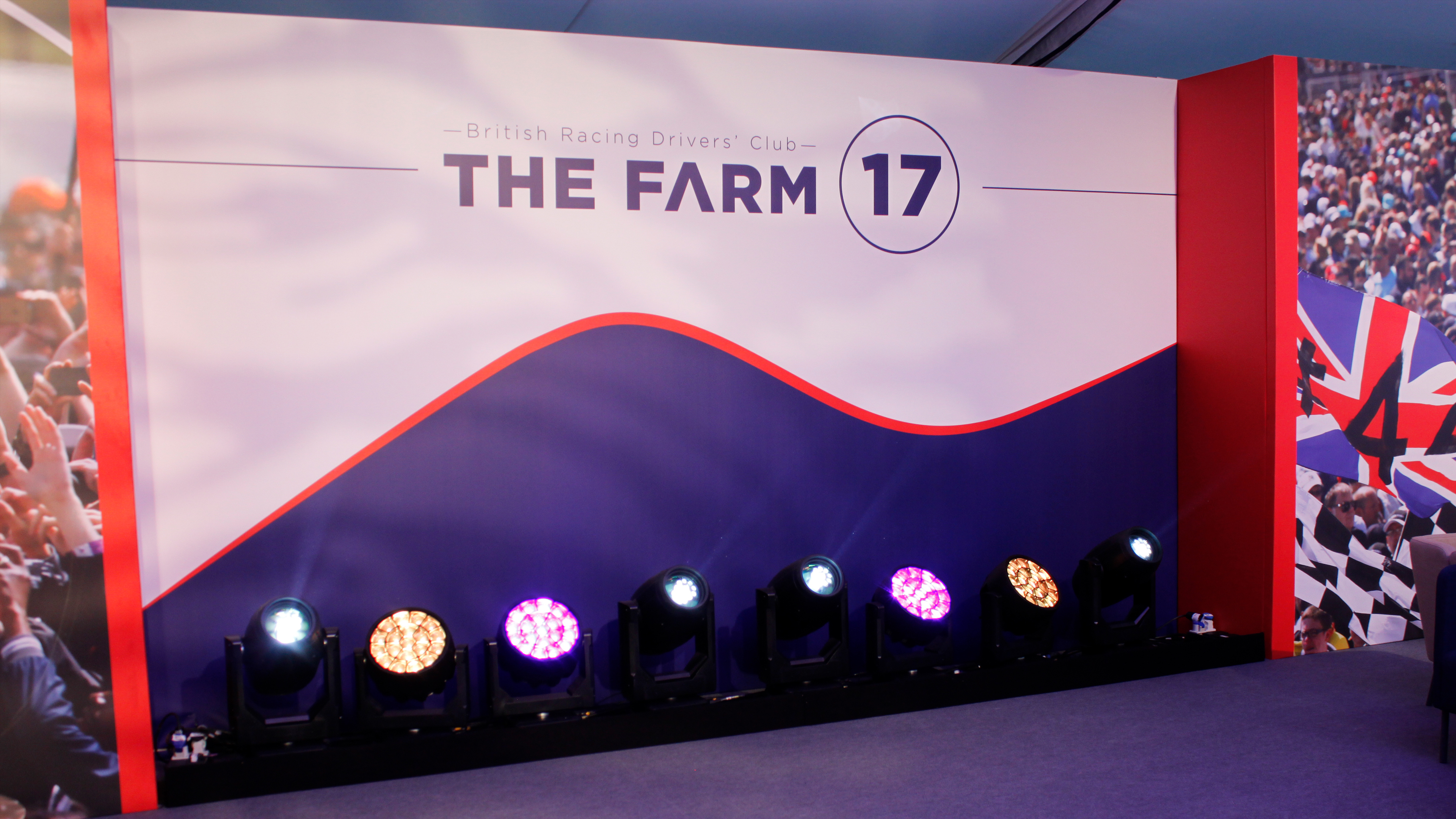 AC-ET, una illuminazione spettacolare per il British Grand Prix Party