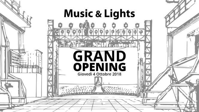 Music & Lights è lieta di annunciare l’evento inaugurale del nuovo headquarter, il 4 Ottobre
