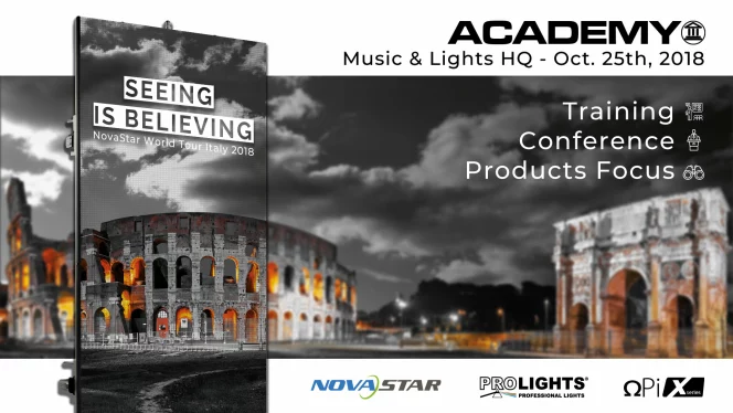 Novastar & Prolights announce 'Seeing Is Believing' - 2018, October 25 @ Music & Lights HQ