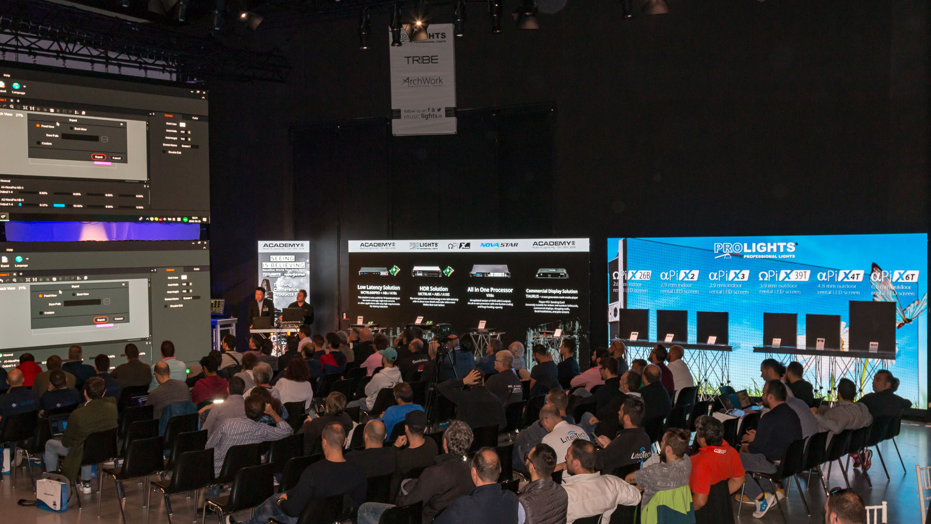 OmegaPIX video workshop: ‘Seeing is Believing’ – NovaStar world tour kicks off in Italy