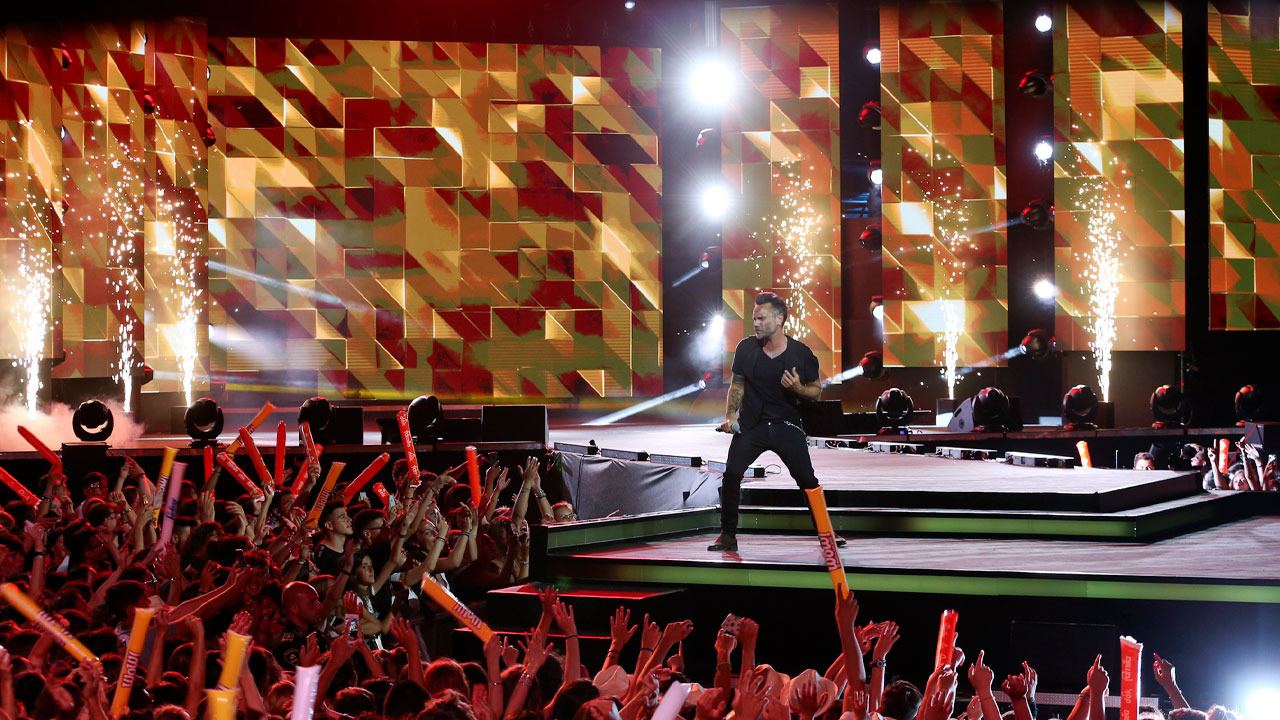 Battiti Live shakes Italian province with PROLIGHTS