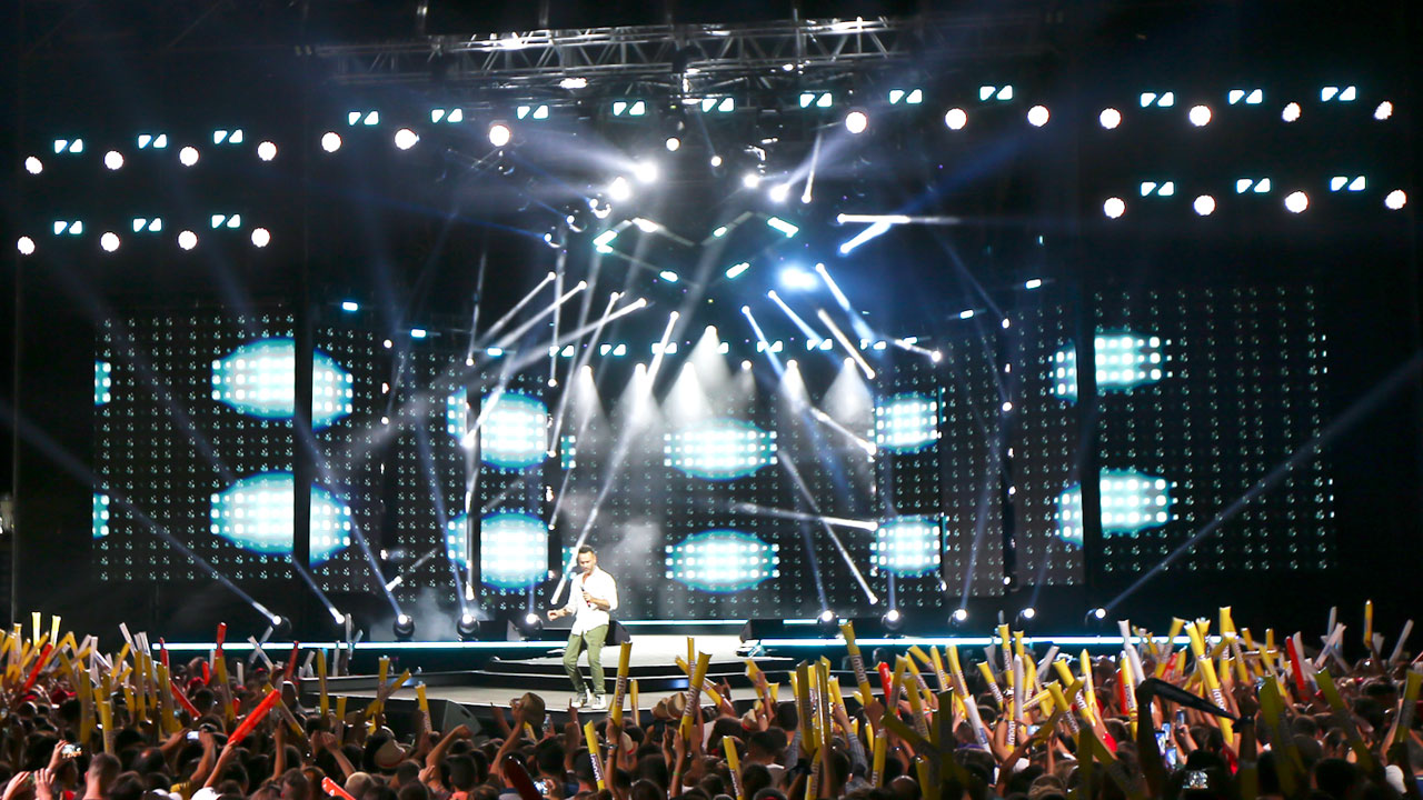 Battiti Live shakes Italian province with PROLIGHTS