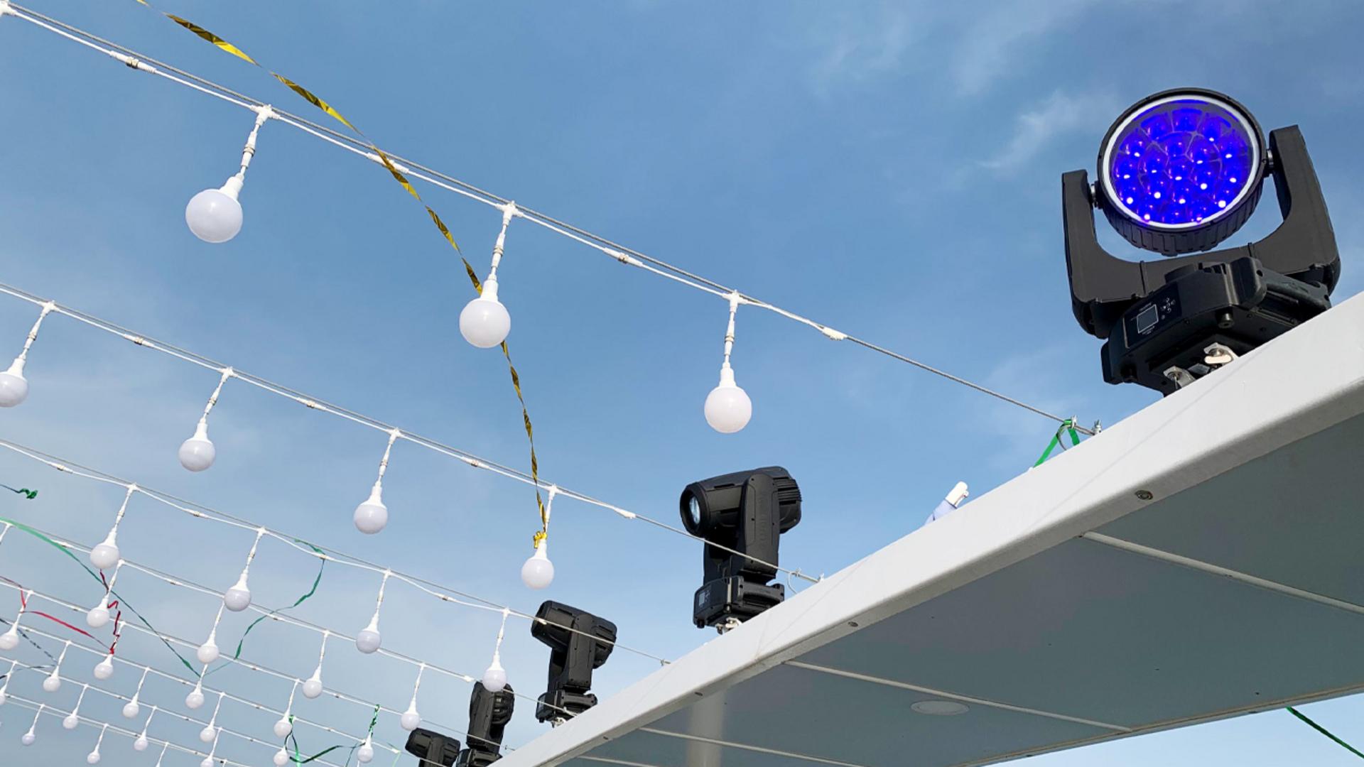 Alezzi Yacht naviga con PROLIGHTS