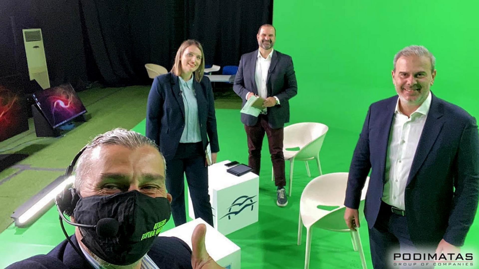 PROLIGHTS illumina gli studi green screen in Grecia