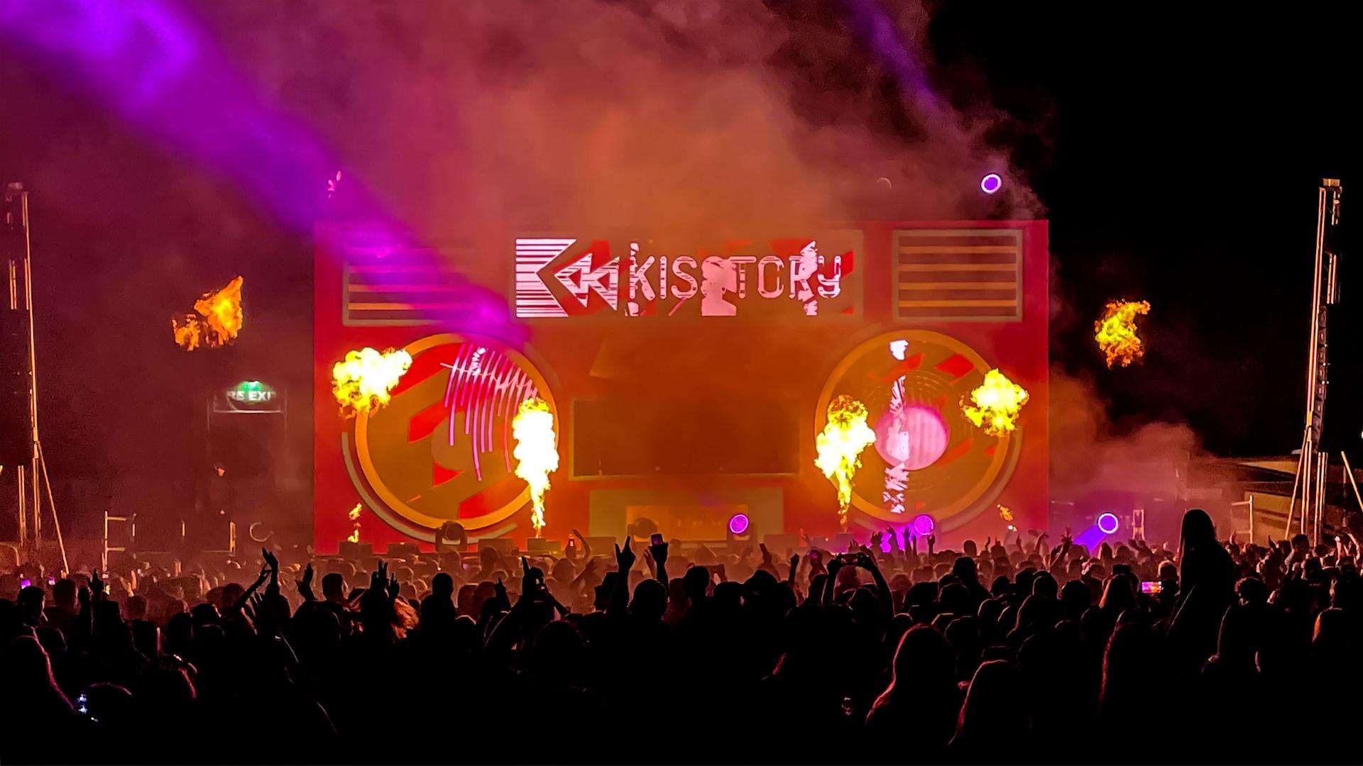 Kisstory goes all night with PROLIGHTS Panorama WBX