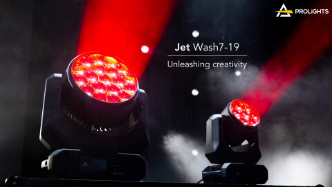 PROLIGHTS lancia la nuova serie Jet Wash