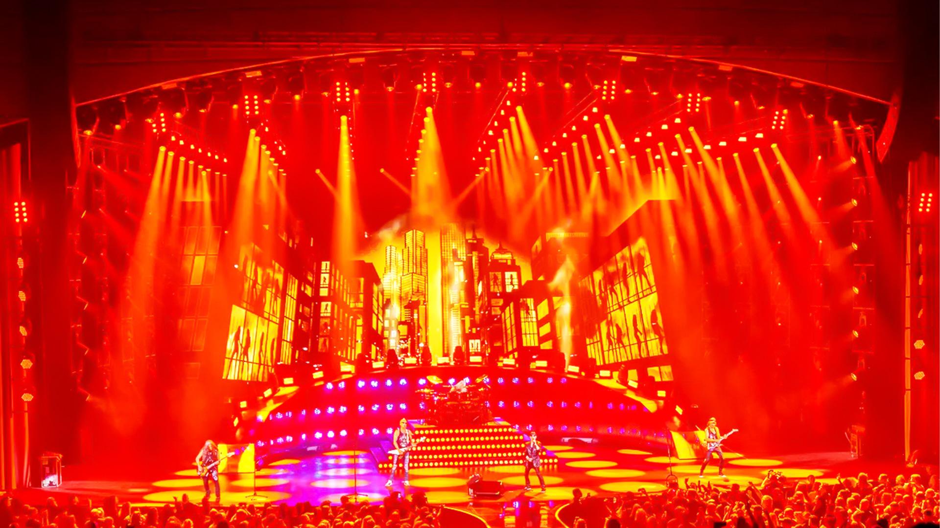 PROLIGHTS ArenaCob 4FC protagonista del tour Rock Believer degli Scorpions