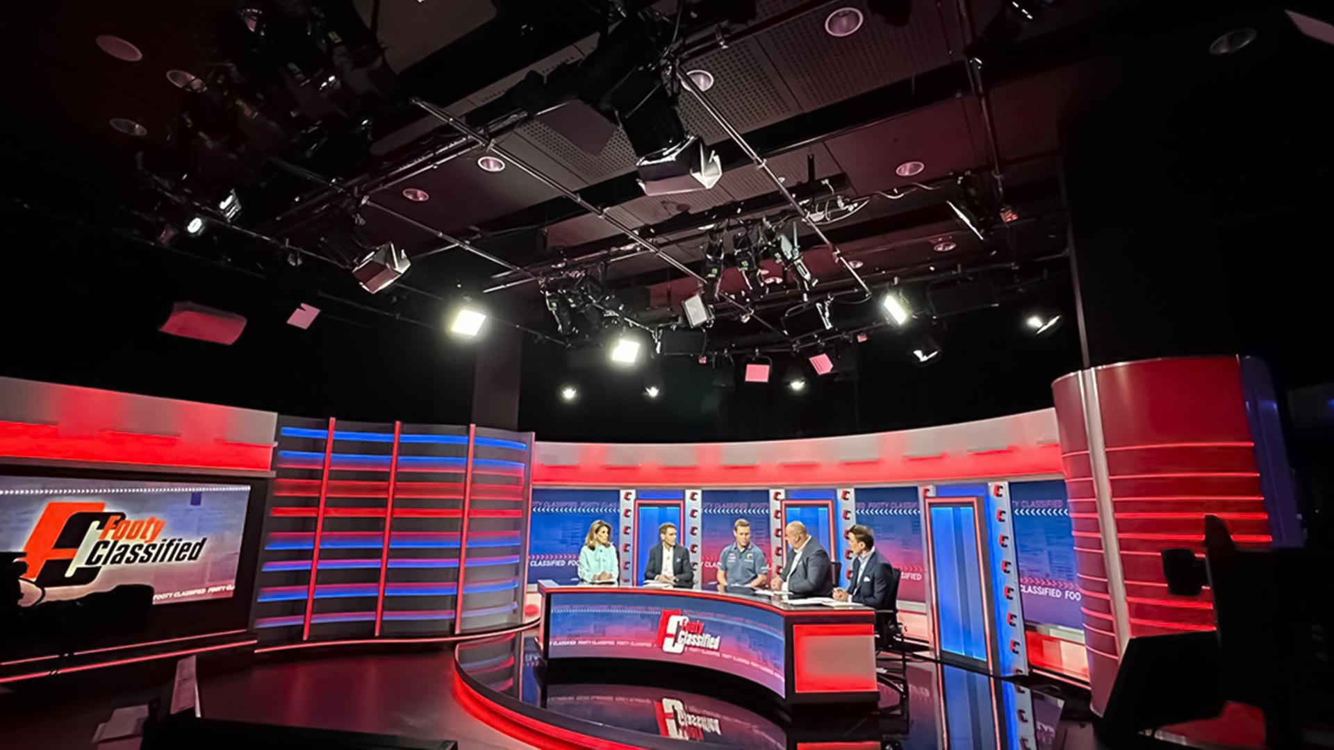 PROLIGHTS aggiorna l'impianto illuminotecnico degli studi GTV9 di Melbourne