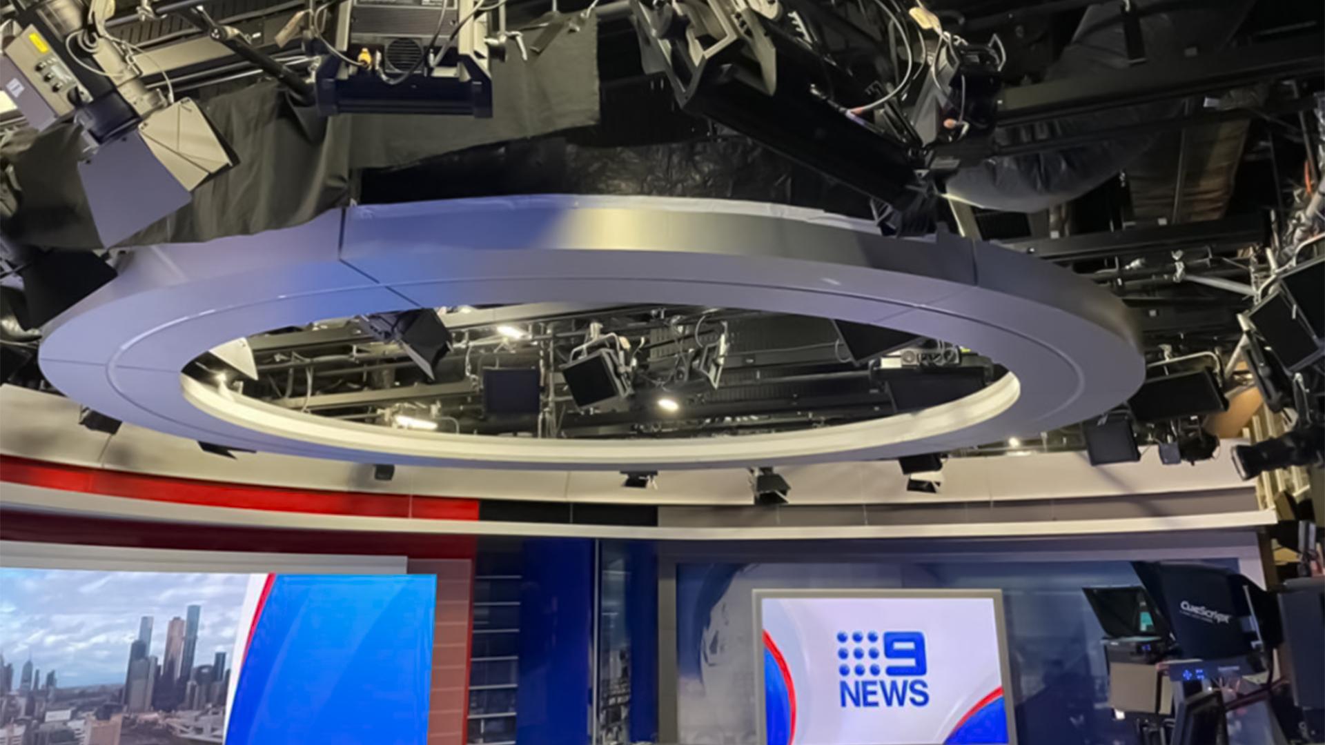 PROLIGHTS aggiorna l'impianto illuminotecnico degli studi GTV9 di Melbourne