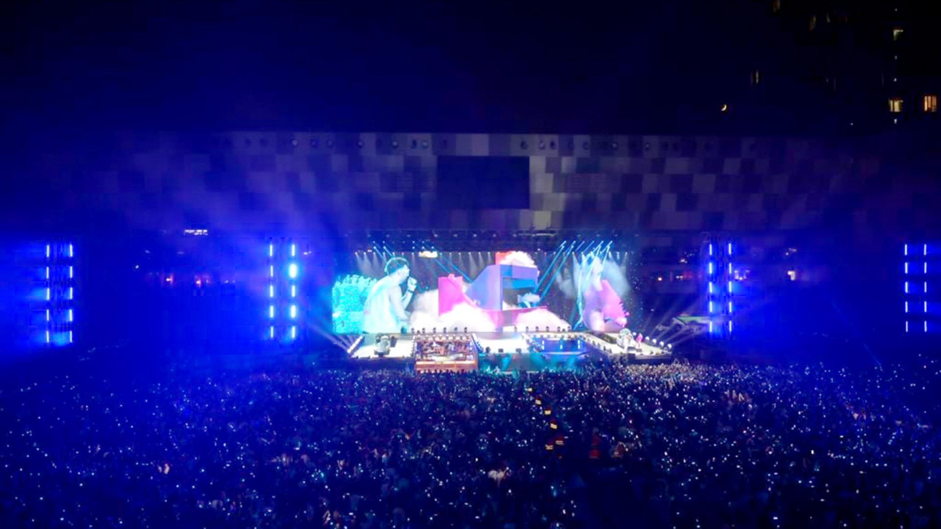 Prolights illumina Dekada il concerto evento di Elvana Gjata a Tirana