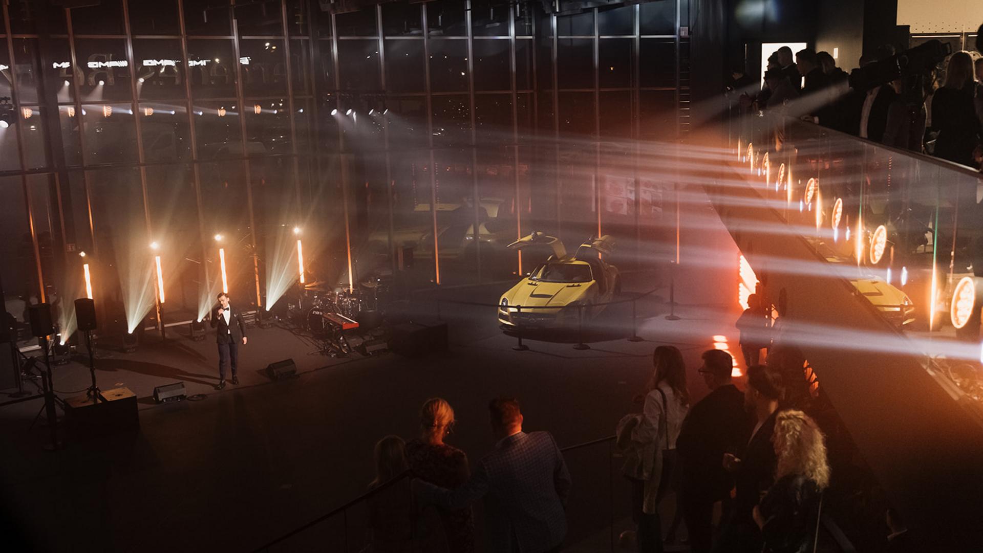 PROLIGHTS illumina il lancio della Mercedes-Benz AMG GT in Polonia
