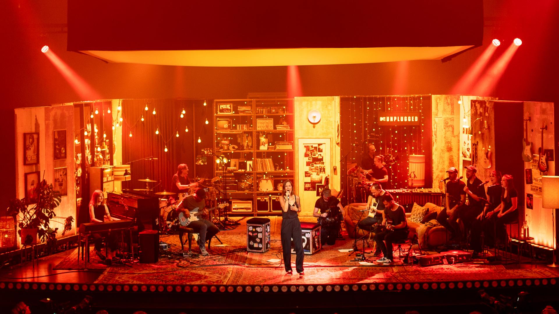 Arena Cob4FC illuminano il concerto MTV Unplugged di Christina Stürmer
