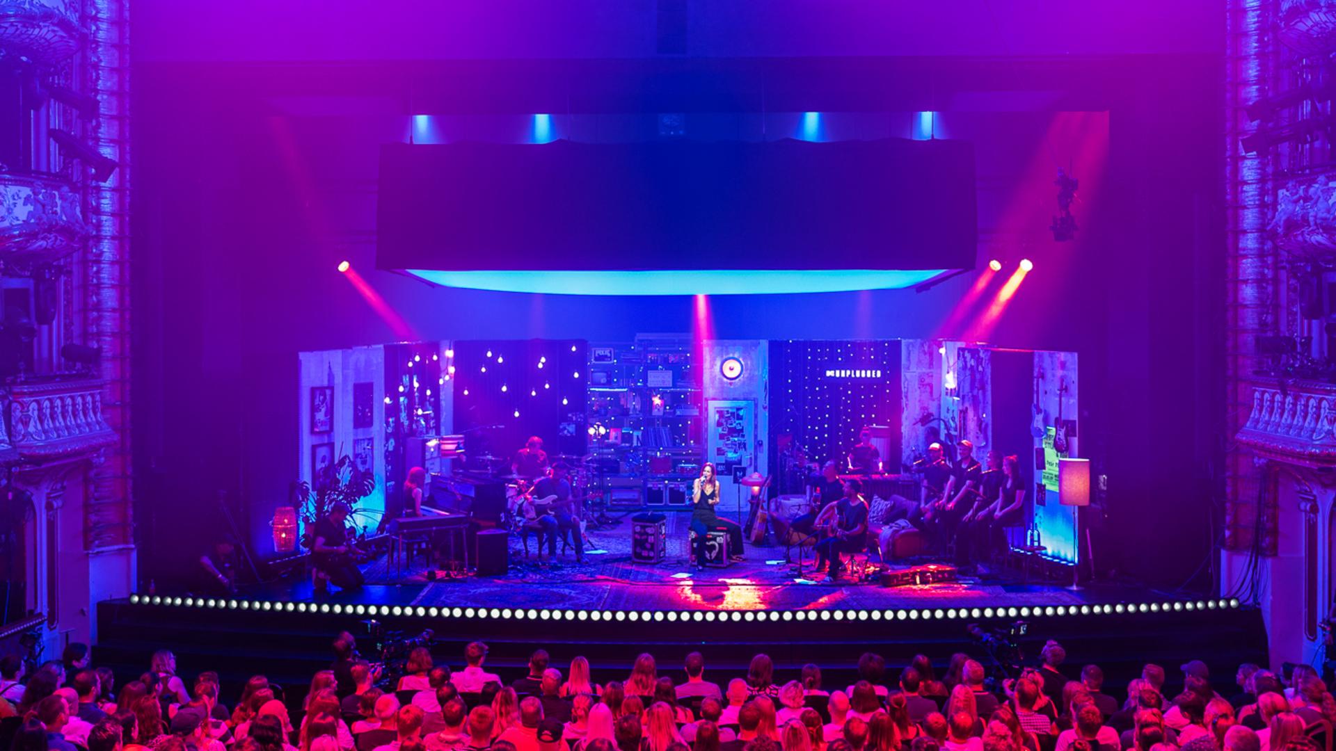 Arena Cob4FC illuminano il concerto MTV Unplugged di Christina Stürmer
