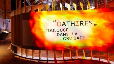 PROLIGHTS Products Illuminate the Exhibition “«Cathars» Toulouse dans la croisade”