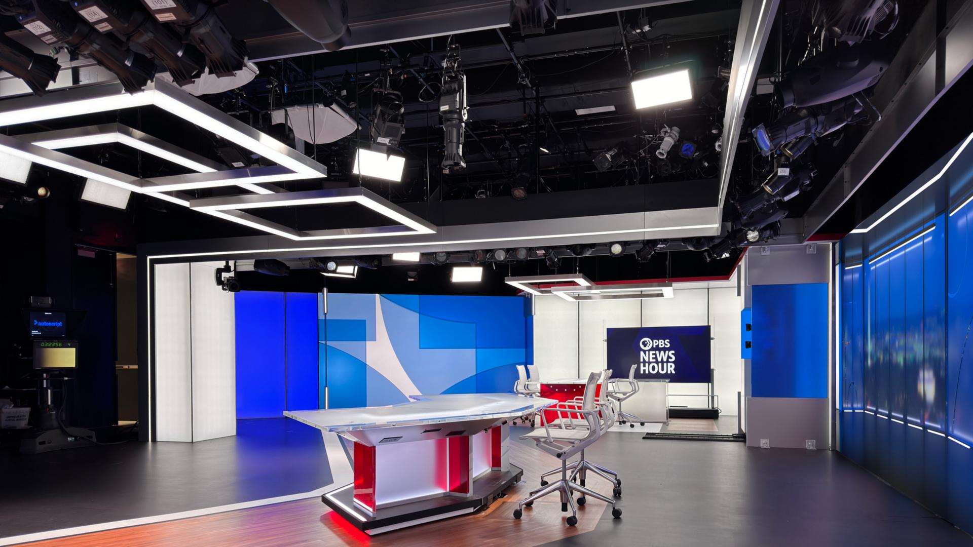 I prodotti PROLIGHTS illuminano il nuovo studio di PBS News