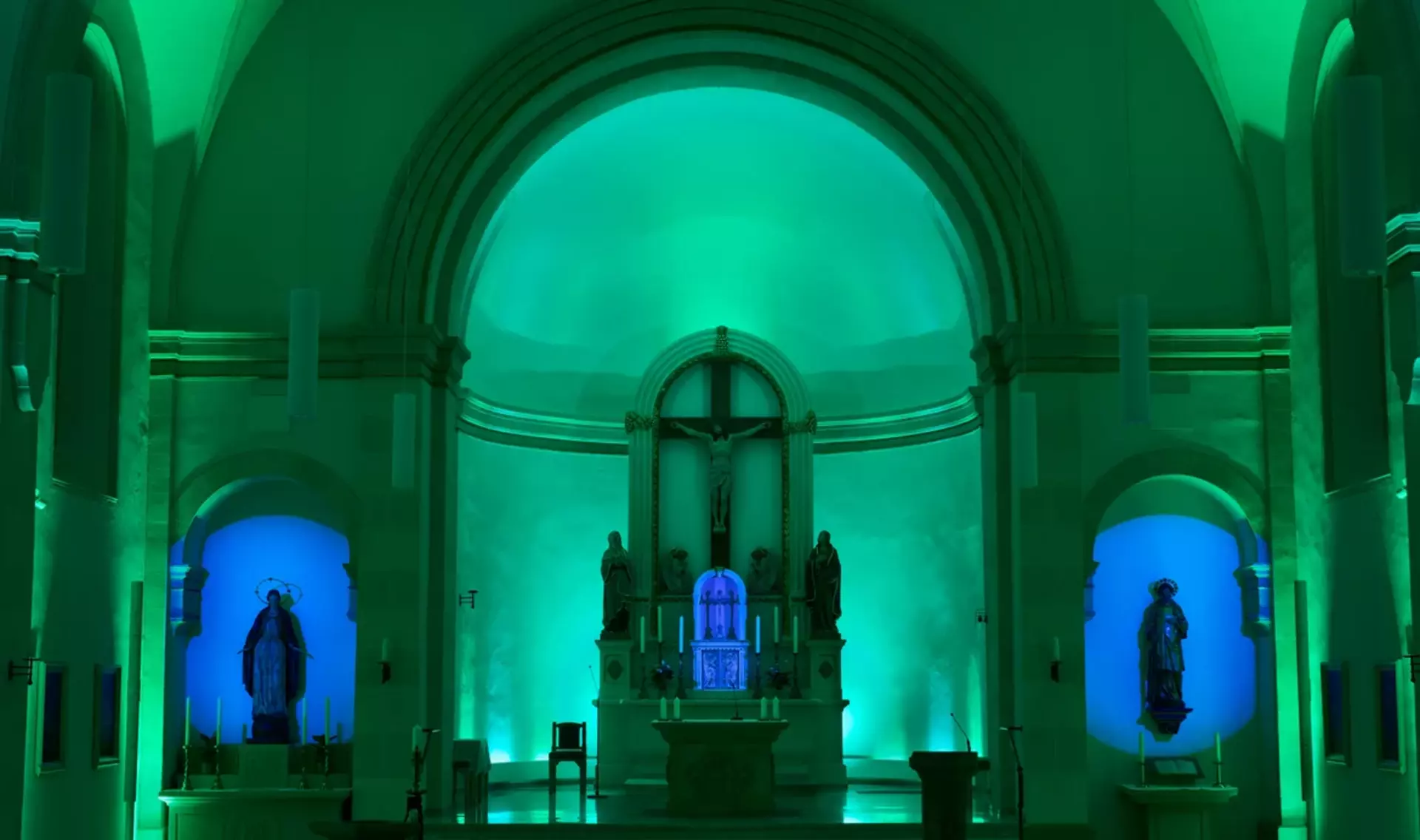 Transforming St. Laurentius Church into a "Lichterkirche"