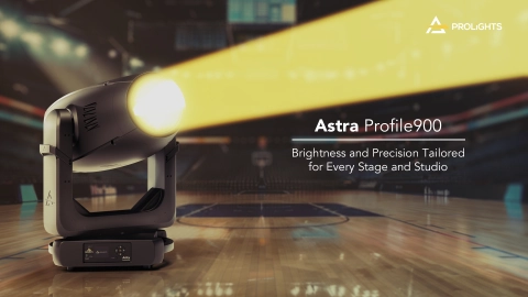 PROLIGHTS Launches Astra Profile900: The New Flagship Moving Profile in the High-Power Class