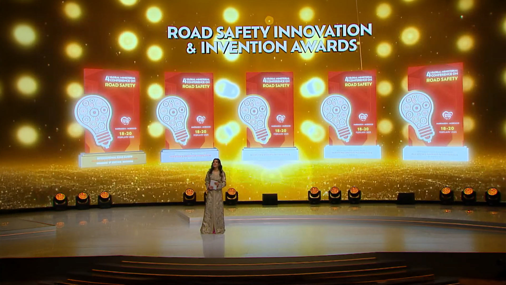 PROLIGHTS dà luce alla 4th Global Ministerial Conference on Road Safety in Marocco

