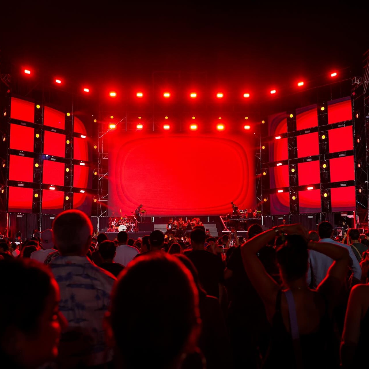Il palco della Casablanca Music Week illuminato da PROLIGHTS