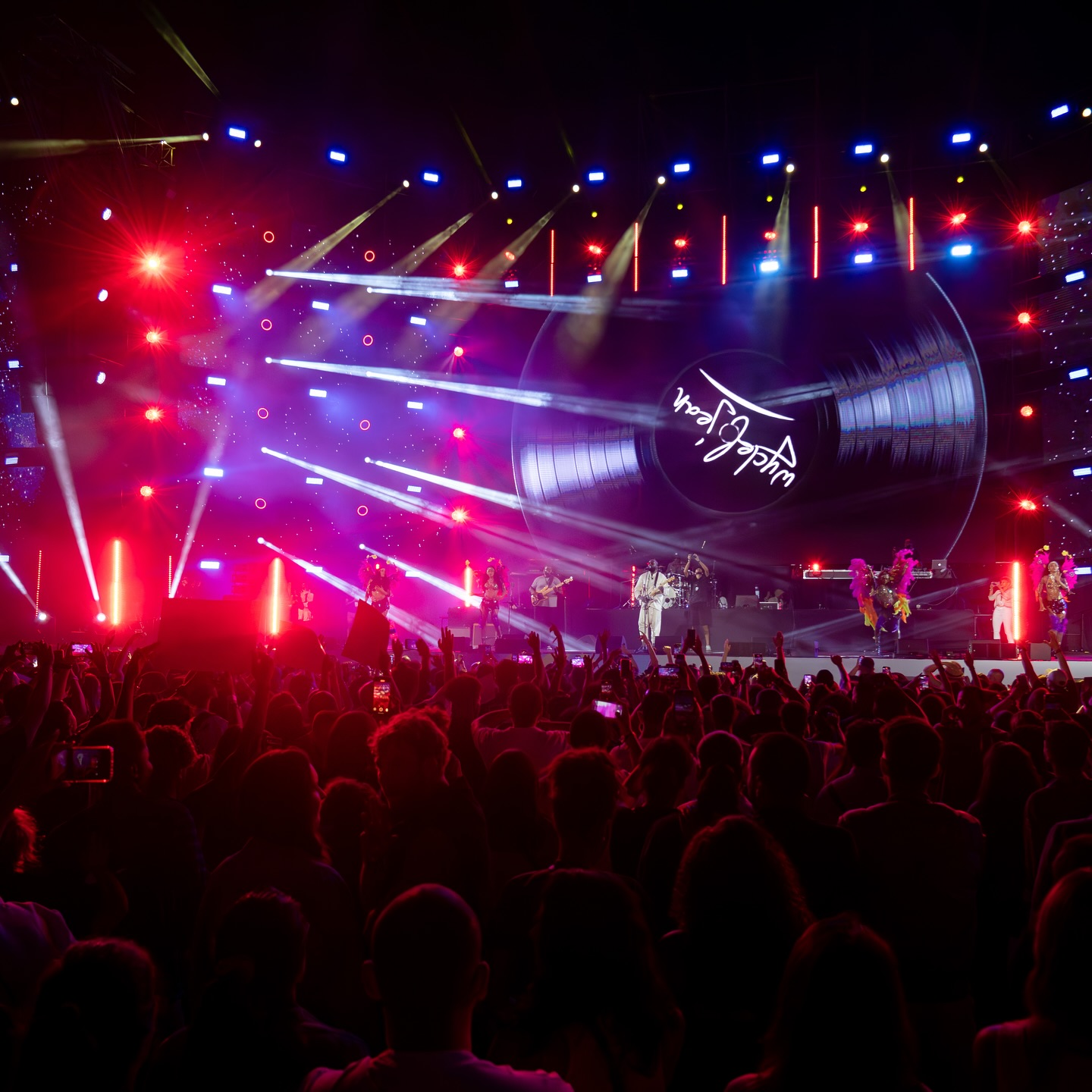 Il palco della Casablanca Music Week illuminato da PROLIGHTS