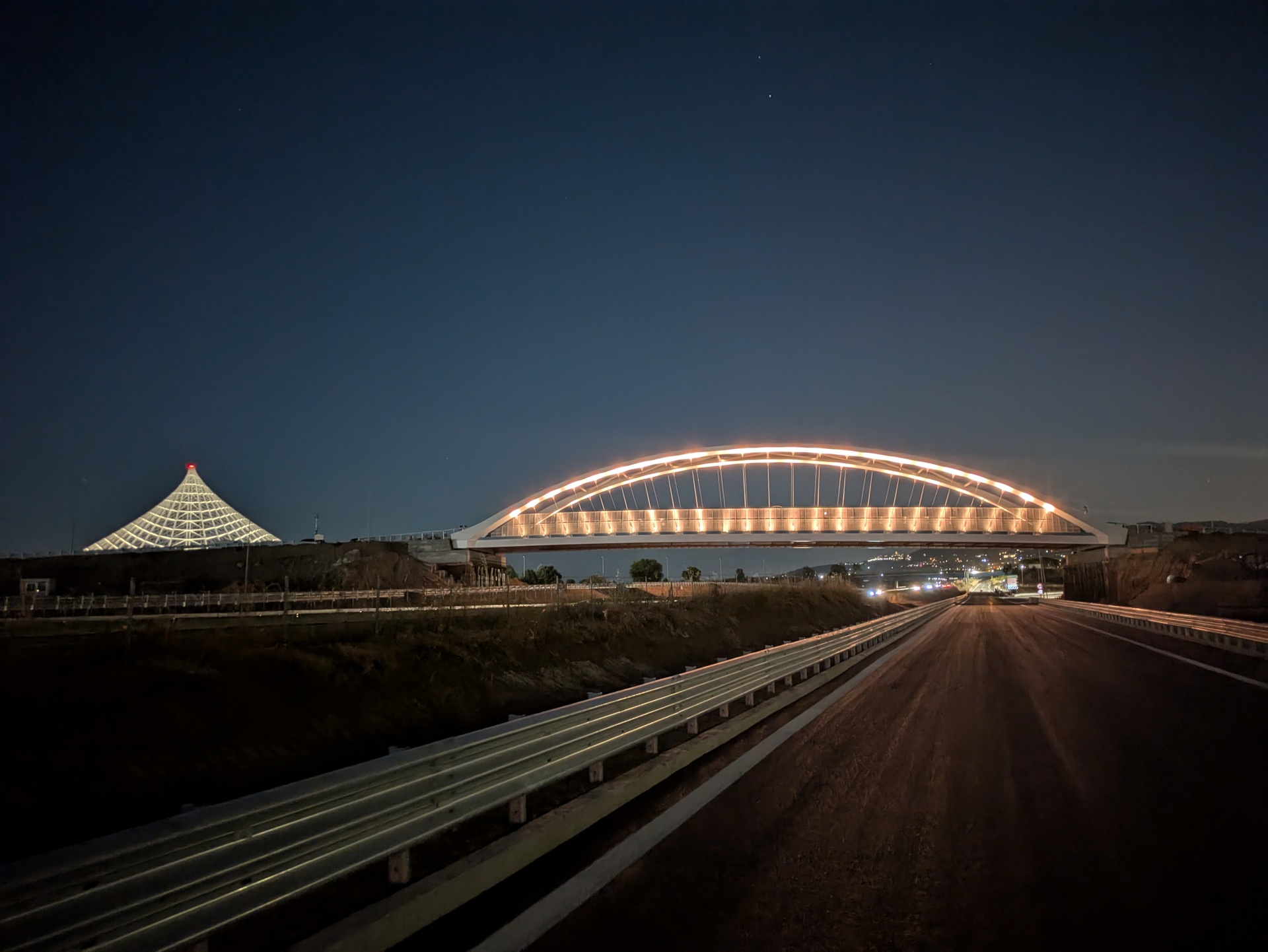 PROLIGHTS cura l'illuminazione del Ponte di Tor Vergata