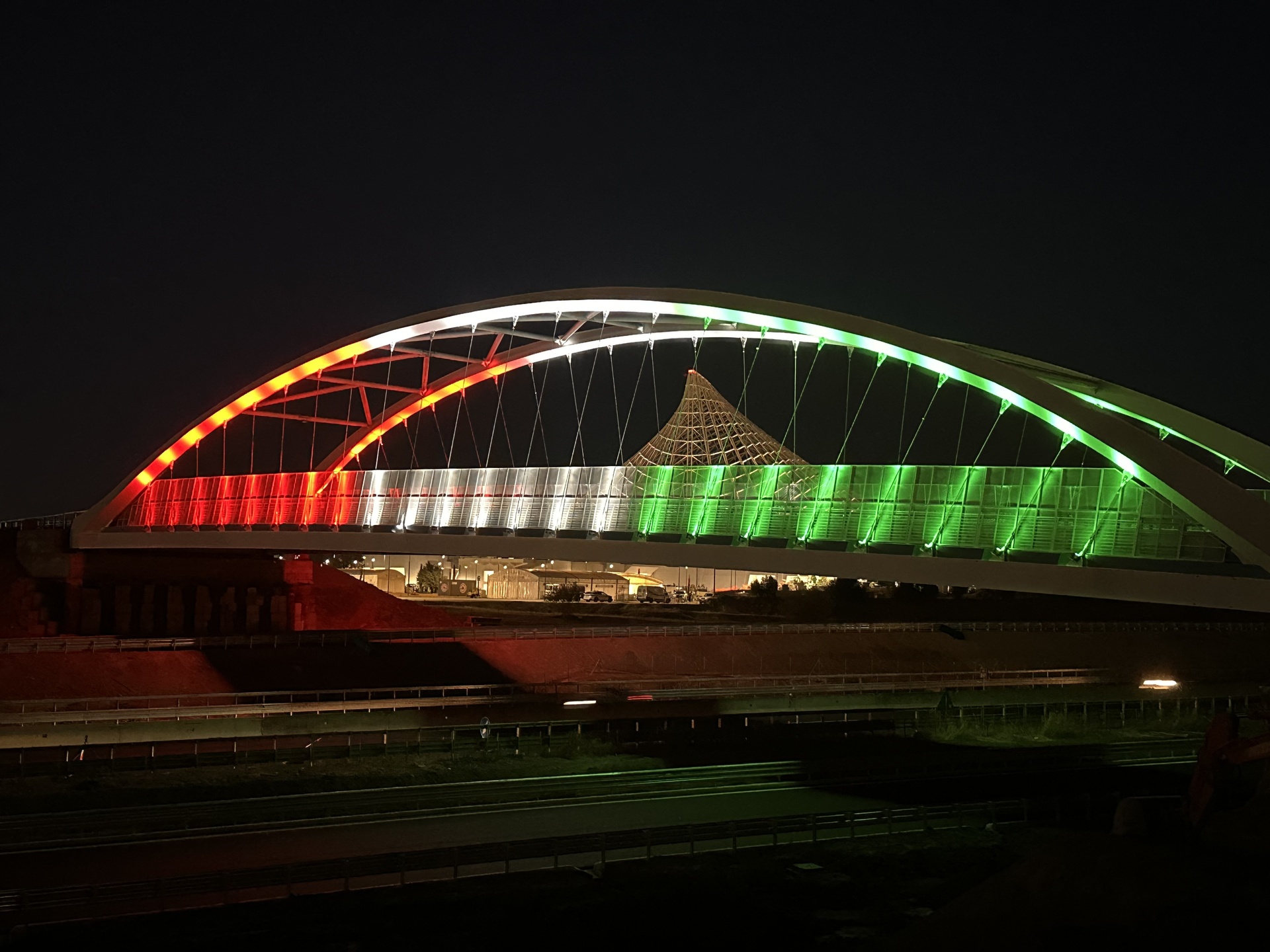 PROLIGHTS cura l'illuminazione del Ponte di Tor Vergata
