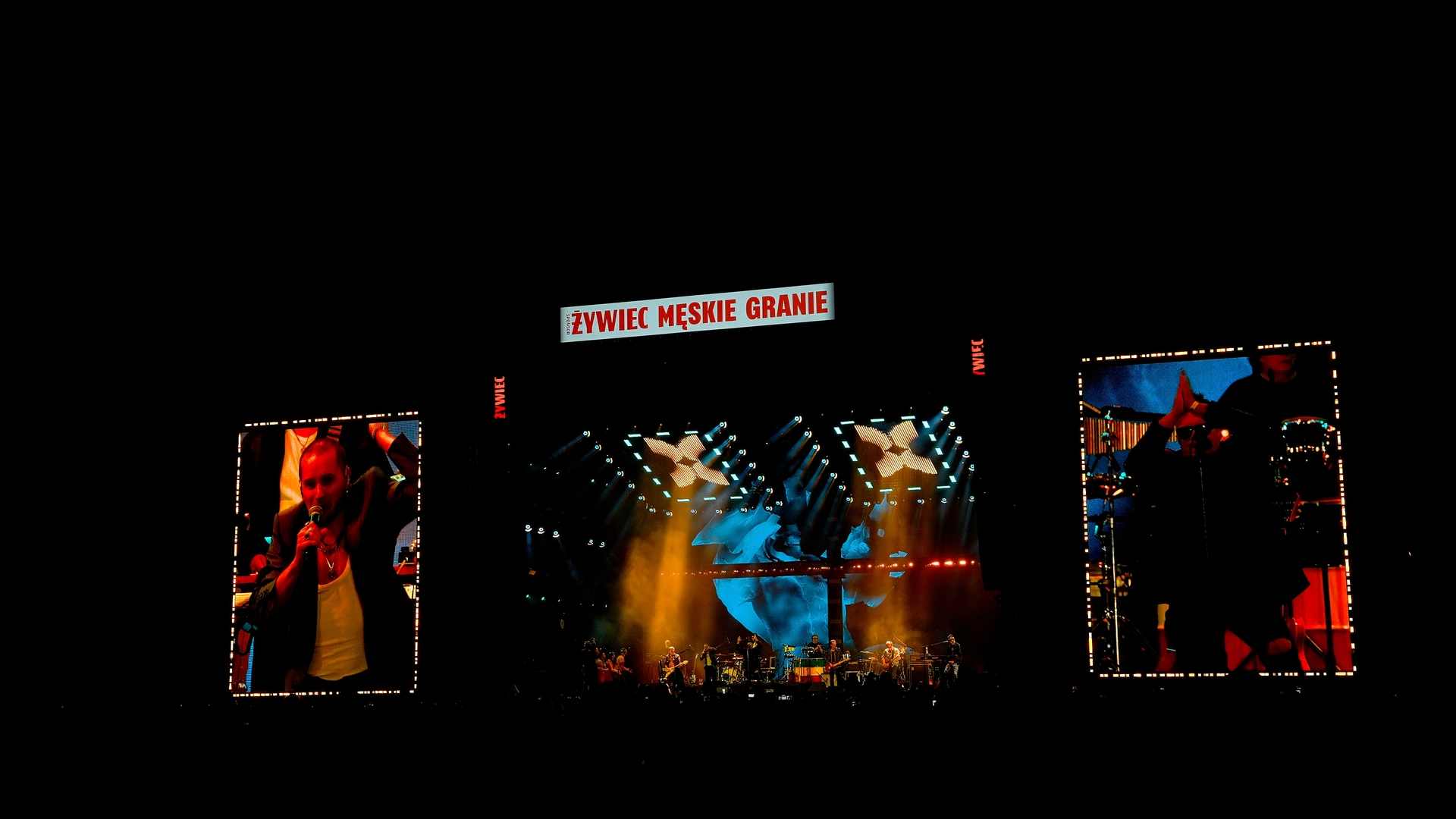 HaluPix Duo Lights Up Męskie Granie 2025 Stage