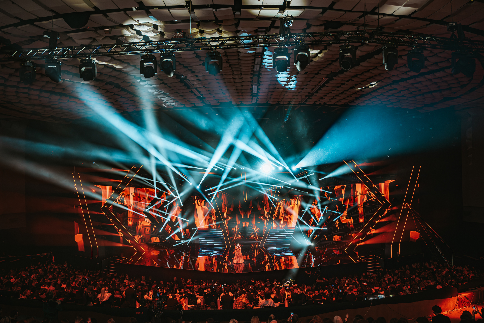 A PROLIGHTS Light Show at Kënga Magjike 2025