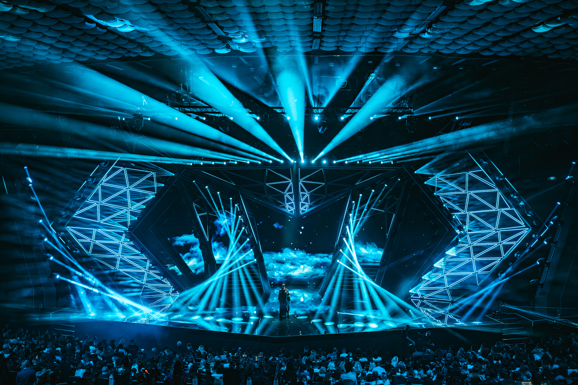 A PROLIGHTS Light Show at Kënga Magjike 2025
