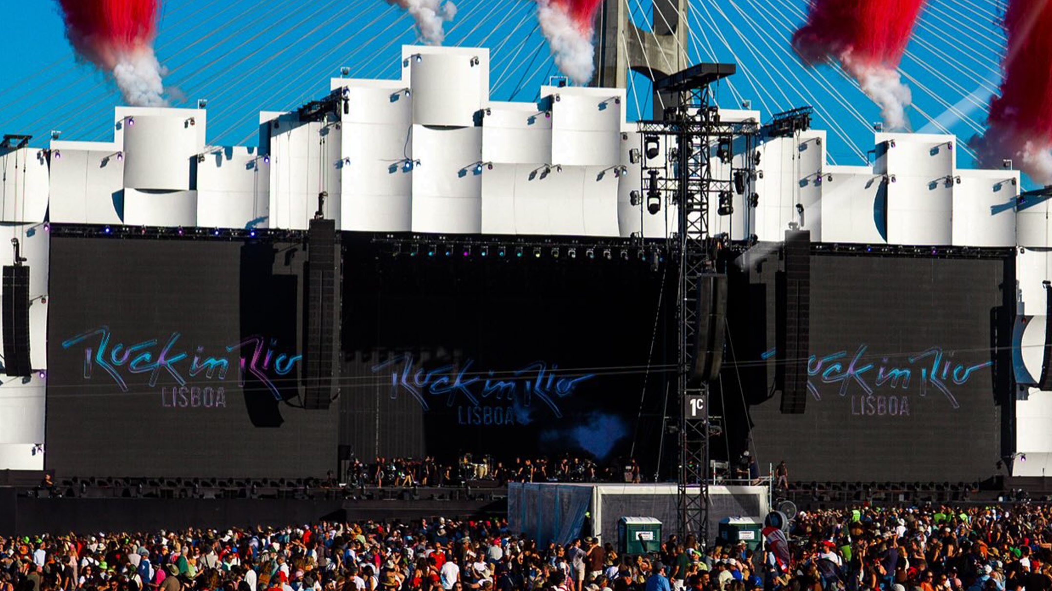 PROLIGHTS sul palco del Rock in Rio a Lisbona
