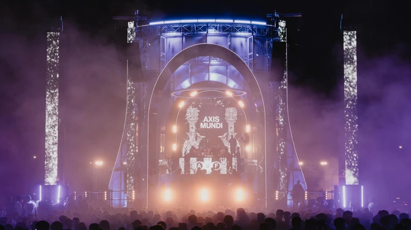 Le SunBar FLX sull'Axis Mundi stage dell'Adriatic Sound Festival